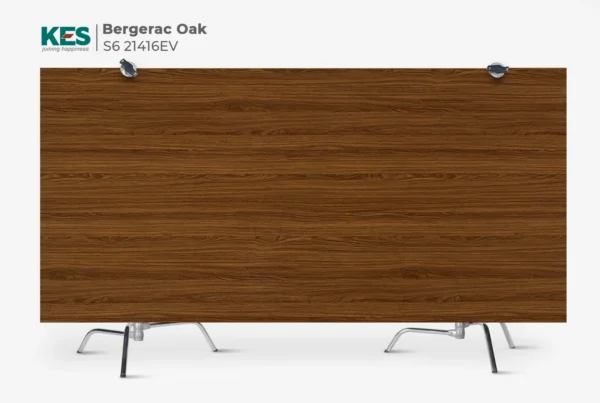 MDF phủ Melamine Bergerac Oak KES S6 21416EV mặt sau