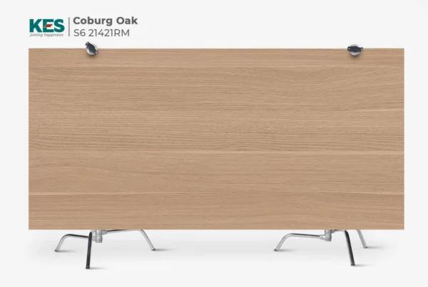 MDF phủ Melamine Coburg Oak KES S6 21421RM mặt sau