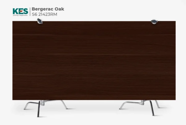 MDF phủ Melamine Coburg Oak KES S6 21423RM mặt sau