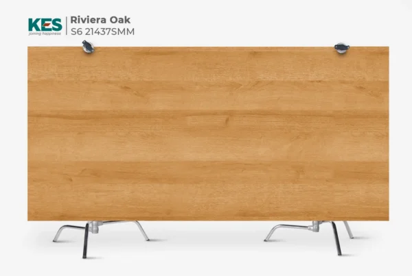 MDF phủ Melamine Riviera Oak KES S6 21437SMM mặt sau