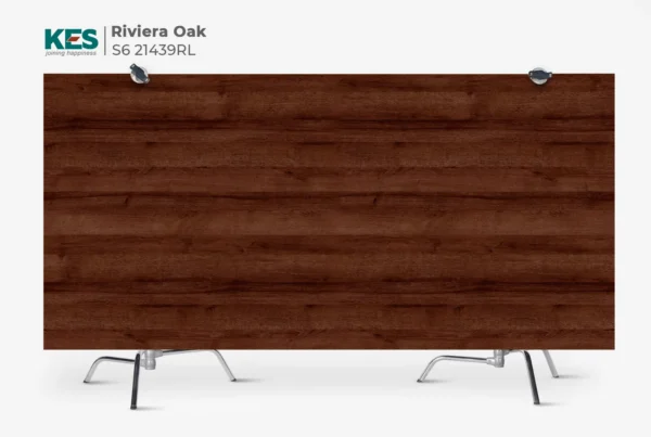 MDF phủ Melamine Riviera Oak KES S6 21439RL mặt sau
