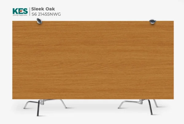 MDF phủ Melamine Sleek Oak KES S6 21455NWG mặt sau