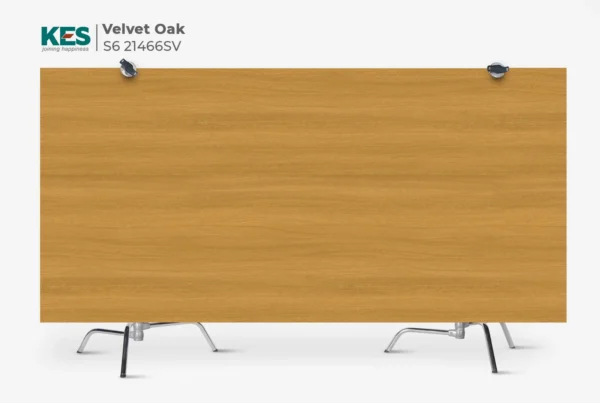 MDF phủ Melamine Velvet Oak KES S6 21466SV mặt sau