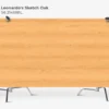 MDF phủ Melamine Leonardo’s Sketch Oak KES S6 21468RL mặt sau