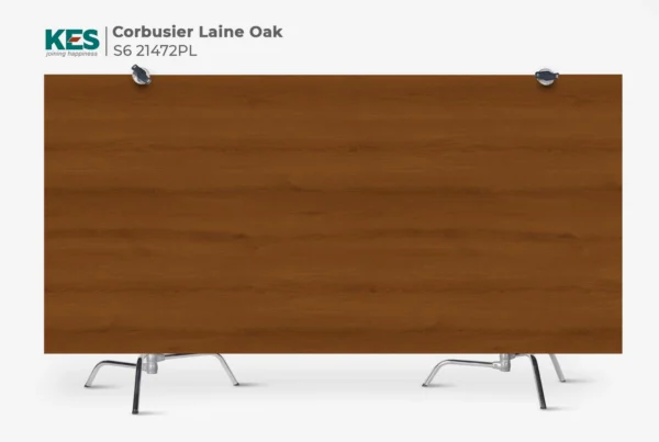 MDF phủ Melamine Corbusier Laine Oak KES S6 21472PL mặt sau
