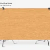 MDF phủ Melamine Vertical Oak KES S6 21620WN mặt sau