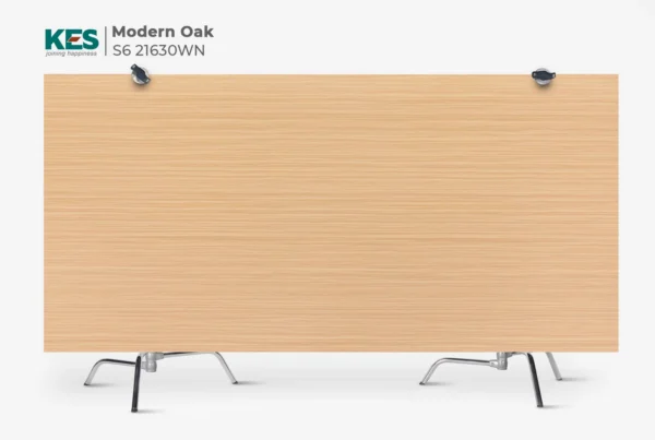 MDF phủ Melamine Modern Oak KES S6 21630WN mặt sau