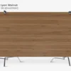 MDF phủ Melamine Lyon Walnut KES S6 22440NWG mặt sau