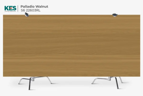 MDF phủ Melamine Palladio Walnut KES S6 22603RL mặt sau