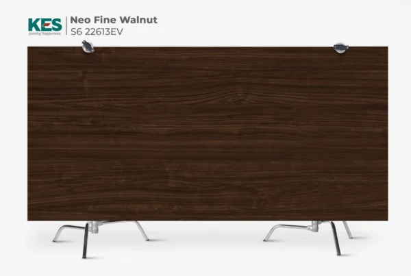MDF phủ Melamine Neo Fine Walnut KES S6 22613EV mặt sau