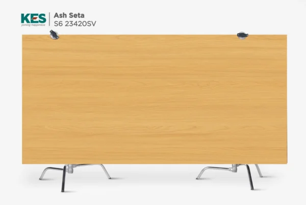 MDF phủ Melamine Ash Seta KES S6 23420SV mặt sau