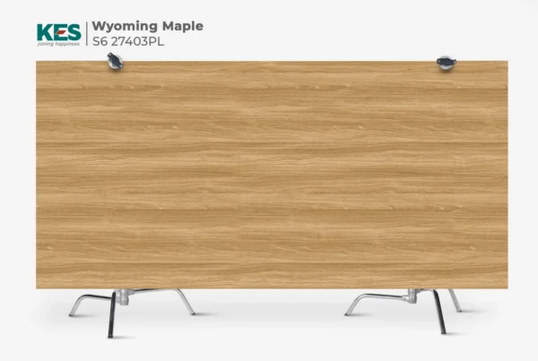 MDF phủ Melamine Wyoming Maple KES S6 27403PL mặt sau