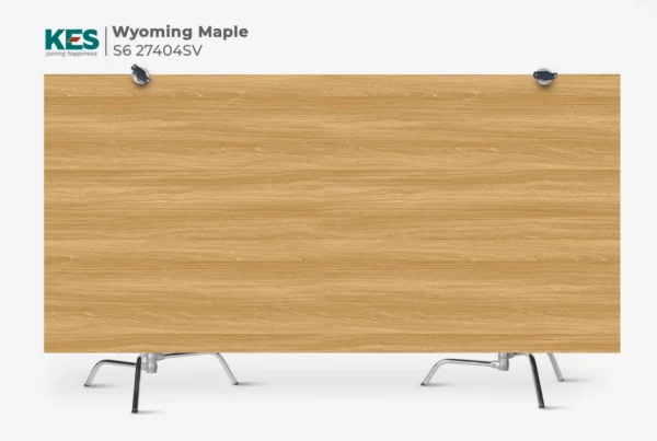 MDF phủ Melamine Wyoming Maple KES S6 27404PL mặt sau