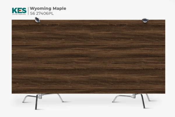 MDF phủ Melamine Wyoming Maple KES S6 27406PL mặt sau