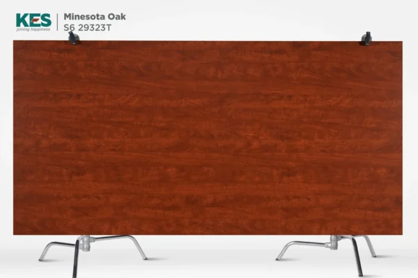 MDF phủ Melamine Minesota Oak KES S6 29323T mặt sau