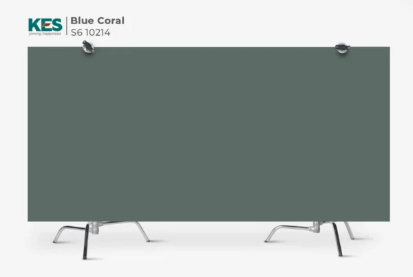 MDF phủ Melamine Blue Coral KES S6 10214T mặt sau
