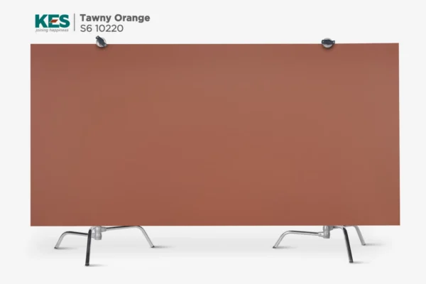 MDF phủ Melamine Tawny Orange KES S6 10220ZF mặt sau