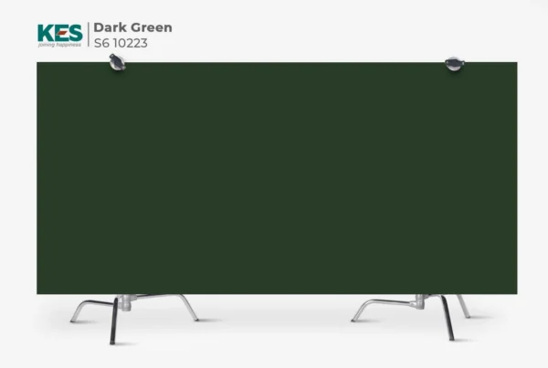 MDF phủ Melamine Dark Green KES S6 10223T mặt sau
