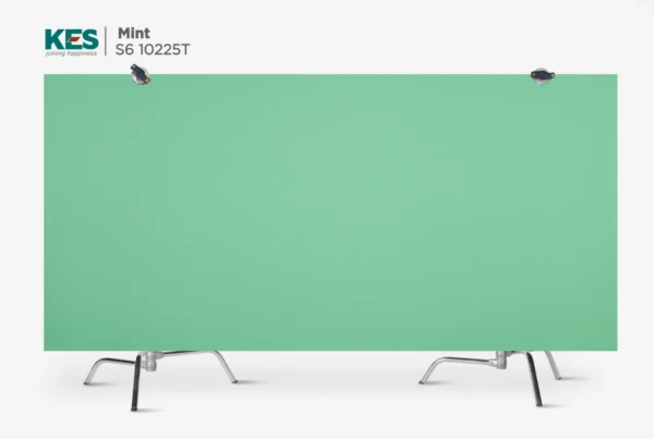 MDF phủ Melamine Mint KES S6 10225T mặt sau