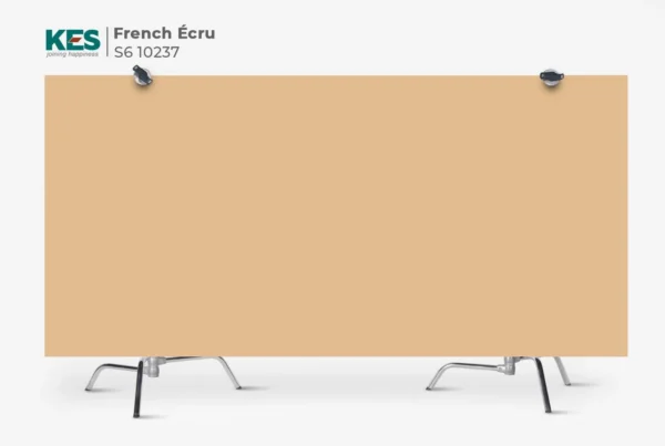 MDF phủ Melamine French Écru KES S6 10237FR mặt sau