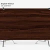 MDF phủ Melamine English Walnut KES S6 22614EV mặt sau
