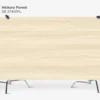 MDF phủ Melamine Hickory Forest KES S6 27401PL mặt sau