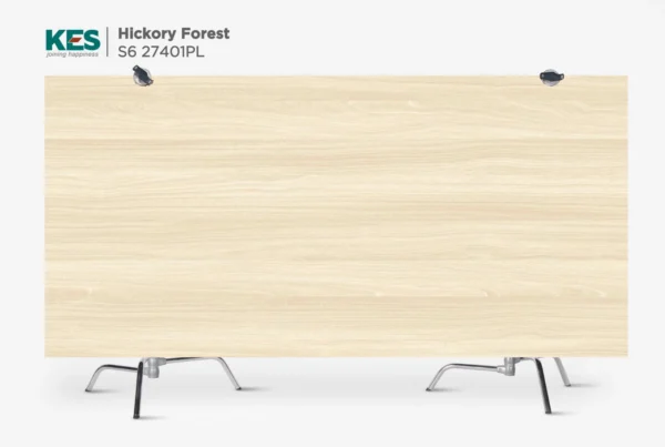 MDF phủ Melamine Hickory Forest KES S6 27401PL mặt sau