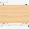 MDF phủ Melamine Wyoming Maple KES S6 27402MM mặt sau