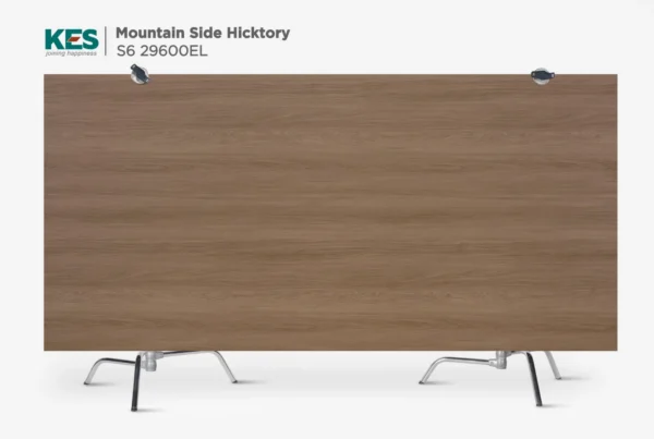 MDF phủ Melamine Mountain Side Hickory KES S6 29600EL mặt sau