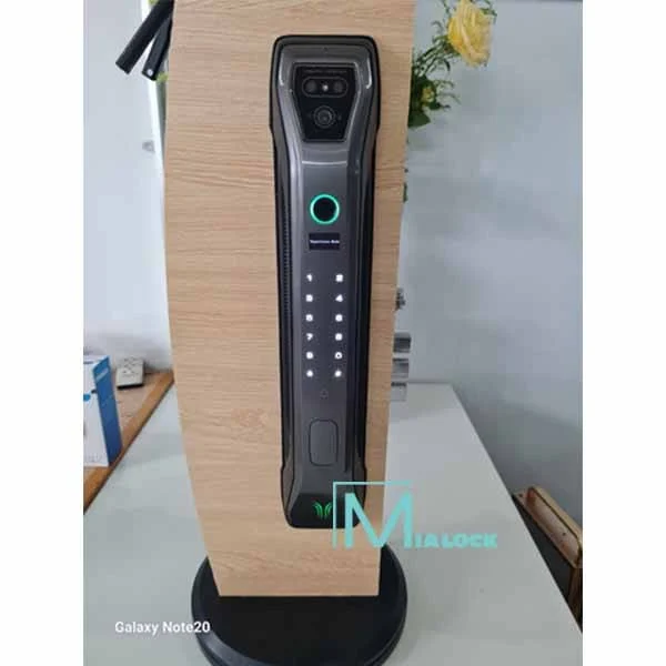 Khóa Cửa Gỗ Camera Mialock 6in1 MIA-W01-PC mặt sau