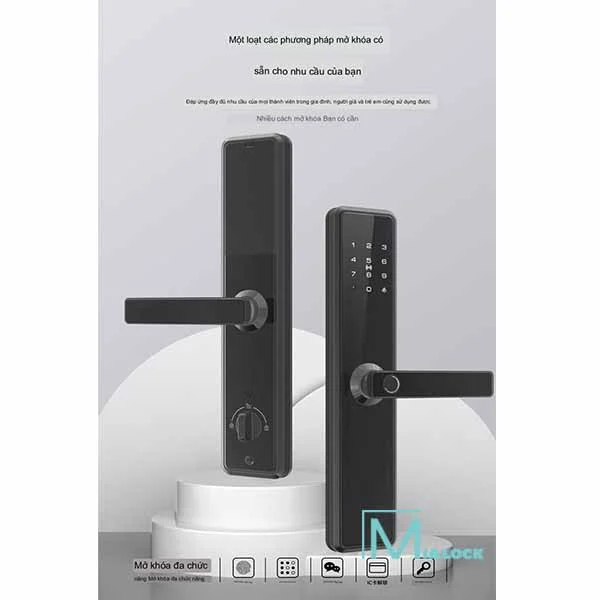 khoá vân tay Mialock 4in1 MIA-WL8 chính hãng