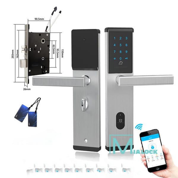 Khóa Cửa Khách Sạn Mialock MIA-H009 Cao Cấp