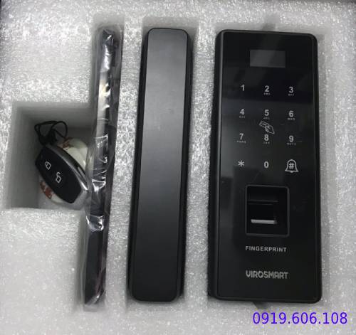 Khóa Cửa Kính Vân Tay Mialock MIA-GL10A cận cảnh
