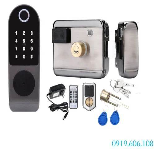 Khóa Cửa Cổng Thông Minh Mialock MIA-1200 A/C phía dưới