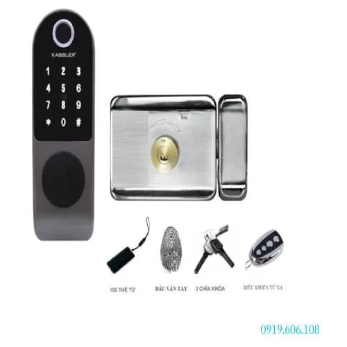 Khóa Cửa Cổng Thông Minh Mialock MIA-1200 A/C cận cảnh