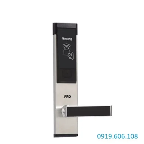 Khóa cửa thẻ từ khách sạn mặt trước
