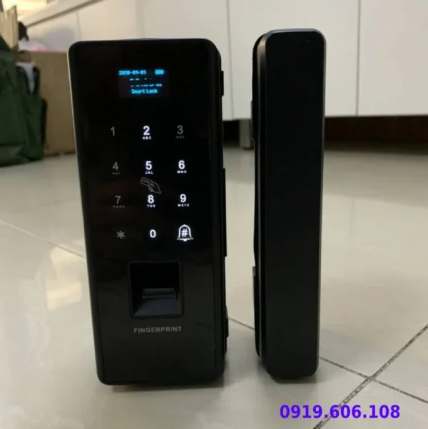 Khóa Cửa Kính Vân Tay Mialock 4in1 MIA-GL12