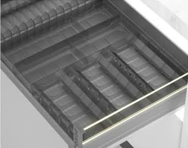 GIÁ BÁT ĐĨA – XOONG NỒI MÀU GHI PHỦ NANO Fulco FCA05 – 700mm thu gọn