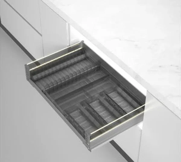 GIÁ BÁT ĐĨA – XOONG NỒI MÀU GHI PHỦ NANO Fulco FCA05 – 700mm mặt sau