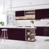 Tấm Acrylic No Line LV09 Violet mặt sau