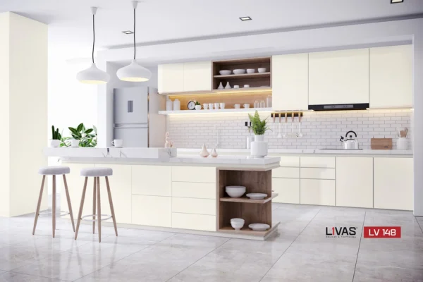Tấm Acrylic No Line LV148 Bone mặt sau