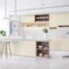 Tấm Acrylic No Line LV15 Vanilla Cream mặt sau