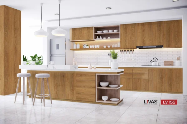 Tấm Acrylic No Line LV155 Red Veins mặt sau