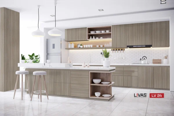 Tấm Acrylic No Line LV24 Striped mặt sau