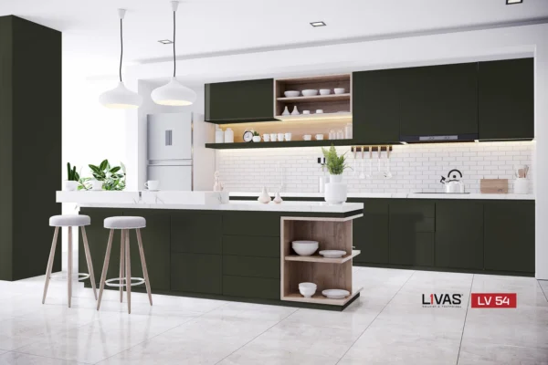 Tấm Acrylic No Line LV54 Dusk mặt sau