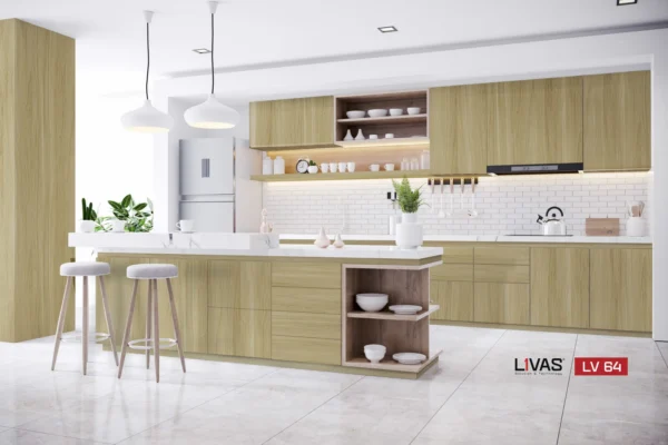 Tấm Acrylic No Line LV64 Tokaj Lime mặt sau