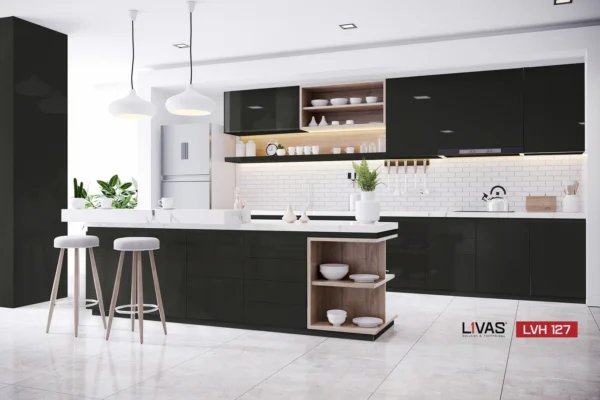 Tấm Acrylic No Line Chống Trầy LVH127 Grey Metallic Matt mặt sau