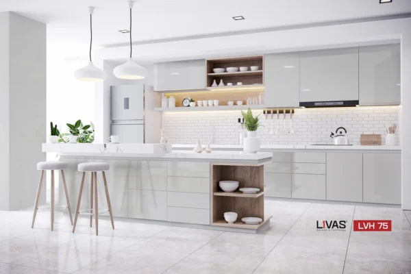 Tấm Acrylic No Line Chống Trầy LVH75 Grey mặt sau
