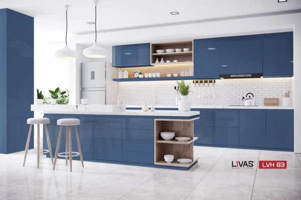 Tấm Acrylic No Line Chống Trầy LVH83 Blue mặt sau