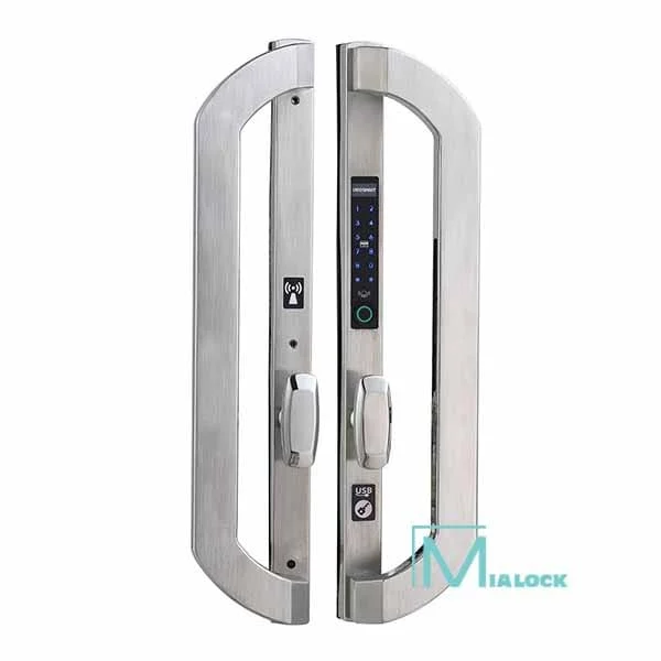 Khoá Cửa Nhôm Xingfa Mialock 6in1 Mia-X550 mặt sau